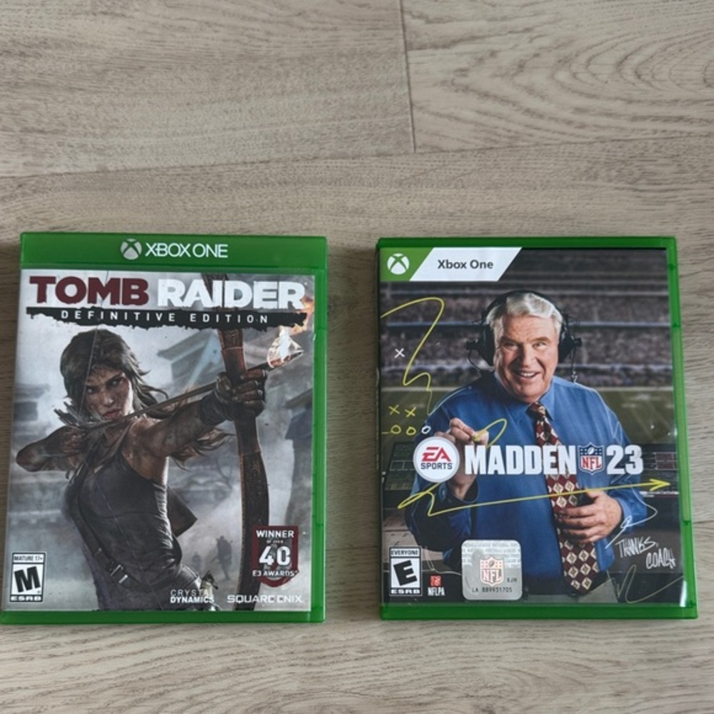 2 X Box one Games